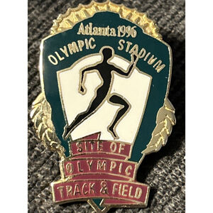 Olympic Pin Atlanta1996 Collector Pin - Track & Field Olympic Stadium